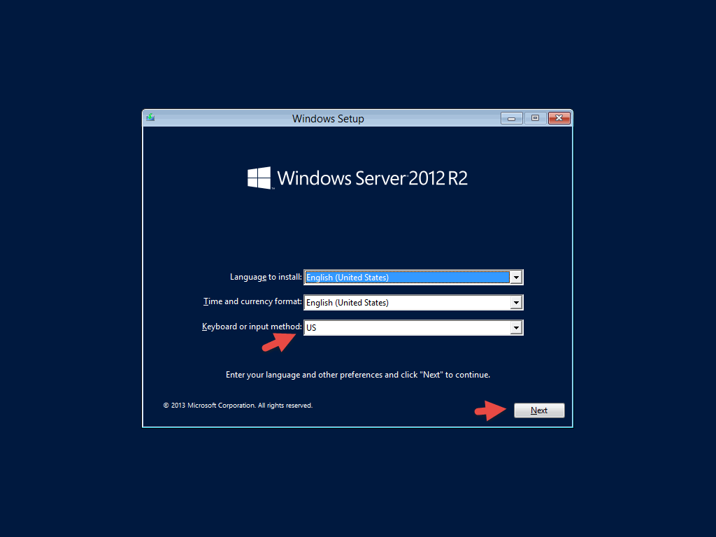 Windows Server 2012 To R2